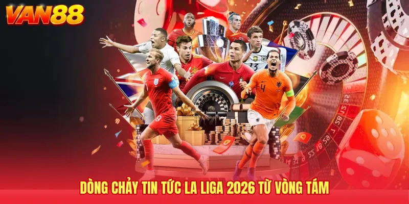Dòng chảy Tin tức La Liga 2026 từ vòng tám