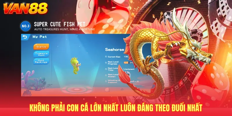 Không phải con cá lớn nhất luôn đáng theo đuổi nhất